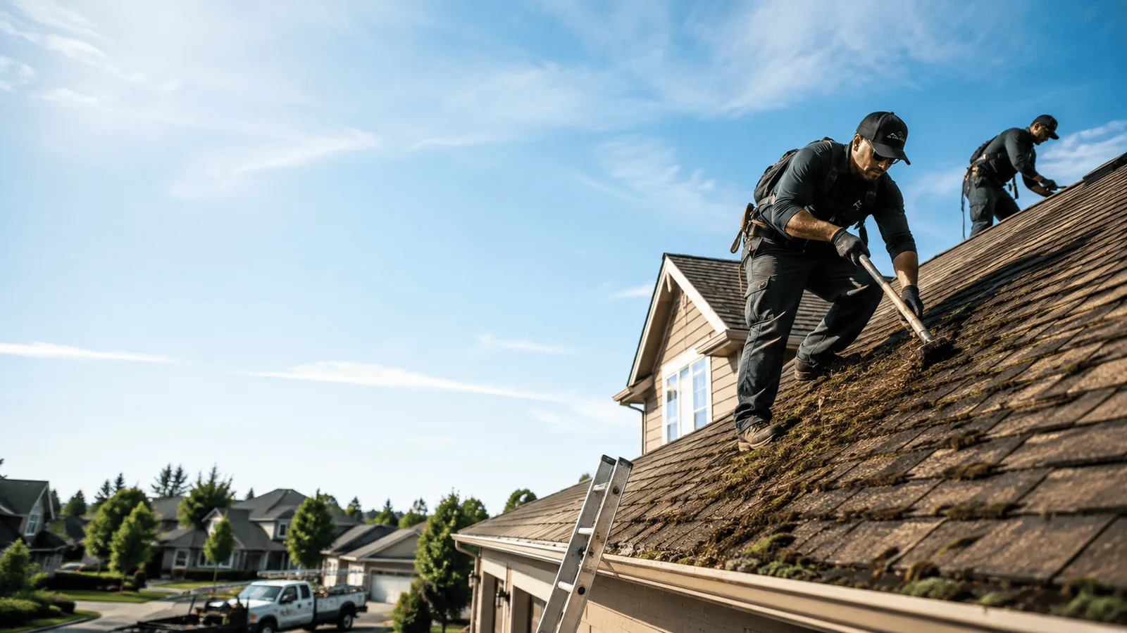 Roof Moss Removal in Battery Park, VA near me